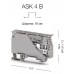 360129, Клеммник с размыкателем на DIN-рейку, 6 мм.кв., (серый); ASK 4B (упак 20 шт)