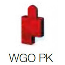 423194, Заглушка к клемме измерительная (красная); WGO 4 PK (упак 10 шт)