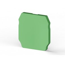 444422, Торцевой изолятор NPP MVK T 2.5-4 (зеленый) (упак 10 шт)