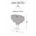 498850, Картридж (с диодом) для клемм AVK 2.5F-CF; AVK SKTD (бежевый) (упак 1 шт)