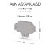 499059, Изоляционный шекер; AVK_ASD (Серый) (упак 50 шт)